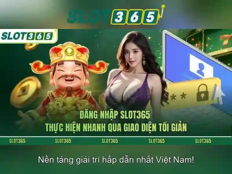 Slot365: Khám phá trò chơi slot hàng đầu Giao diện nhà cái hoàn hảo